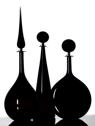 decanters by joe cariati in black- coming soon 